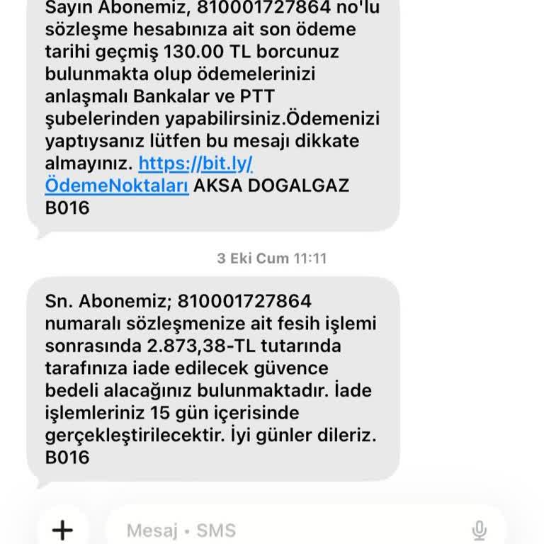 Aksa Doğalgaz Güvence Bedeli İadesi Sürekli Gecikiyor, Mağdur Ediliyorum
