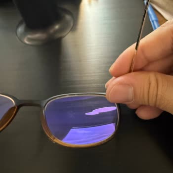 Çizilmeye Dayanıklı Denilen Gözlük Camı Kısa Sürede Çizildi, Destek Alamadım