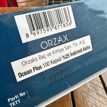 Omega 3 Kapsüllerinde Renk Farklılığı Ve Lekelerle Karşılaştım