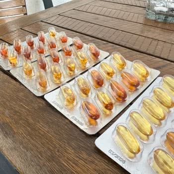 Omega 3 Kapsüllerinde Renk Farklılığı Ve Lekelerle Karşılaştım