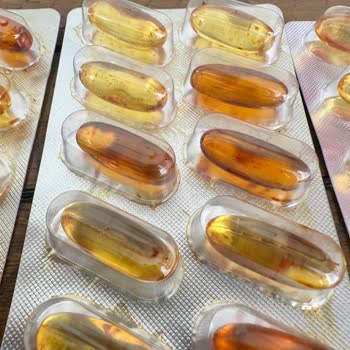 Omega 3 Kapsüllerinde Renk Farklılığı Ve Lekelerle Karşılaştım