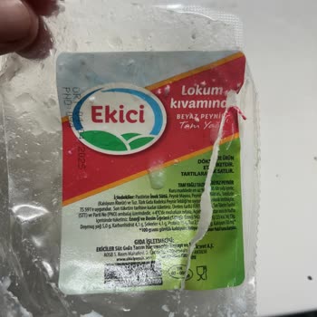 Aldığım Ekici Peynirlerinde Kötü Koku Ve Tat, Ücret İadesi Talebi