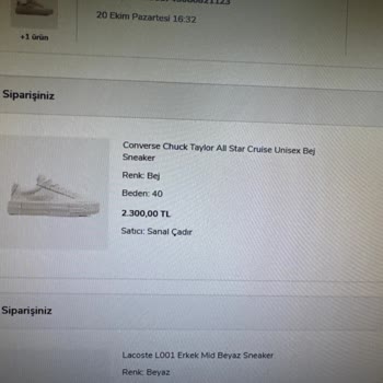 Yanlış Ayakkabı Gönderildi, İade Ve Destek Taleplerime Dönüş Alamıyorum