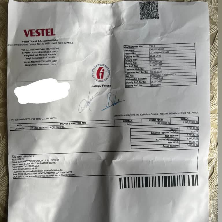 Vestel Çaycıda Kısa Sürede Kulp Kırılması Ve Yüksek Onarım Ücreti Şoku