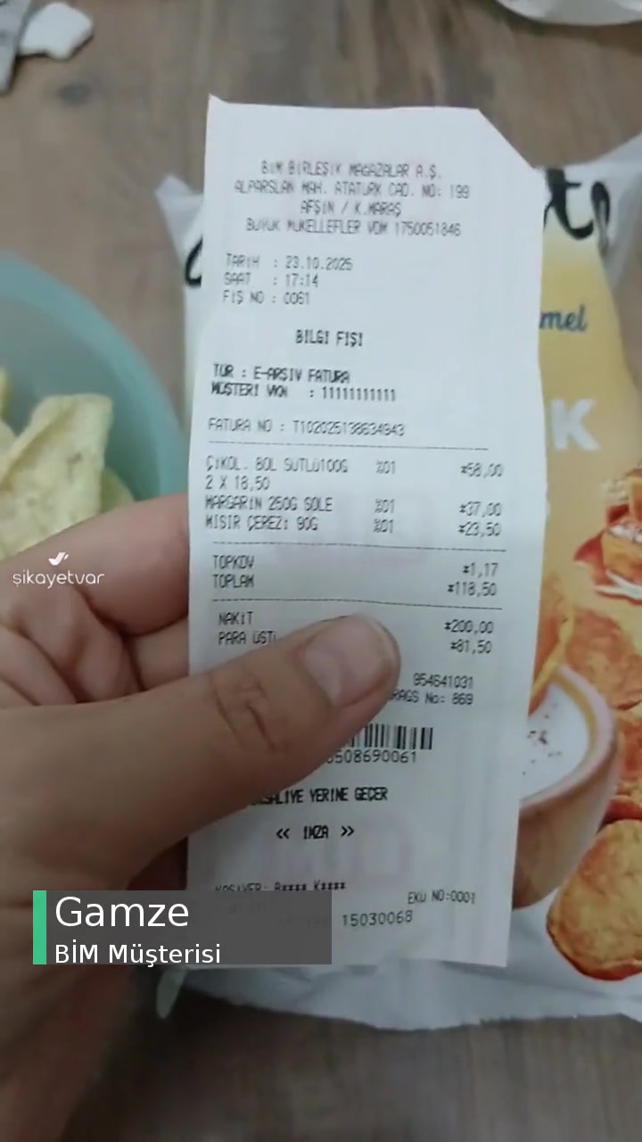 BİM Patito Cipsin Hali! videonun kapak resmi