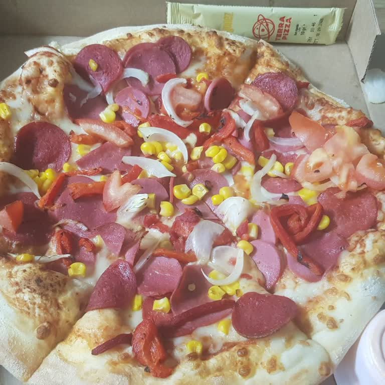 Terra Pizza Tamamen Özensiz Ve Gelişigüzel Hazırlanmıştı