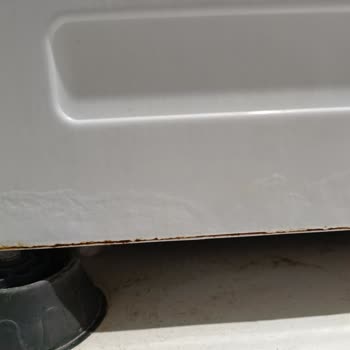 Yeni Alınan Çamaşır Makinesinde Garanti Kapsamında Paslanma Sorunu