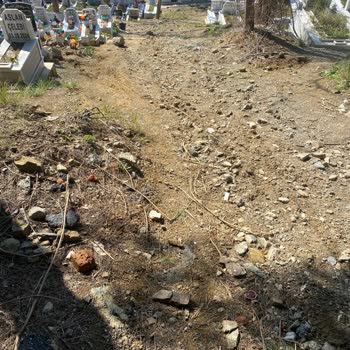 İstanbul Büyükşehir Belediyesi Ayazağa Mezarlığı 4. Kısım 16. Bölge Yol Problemi!