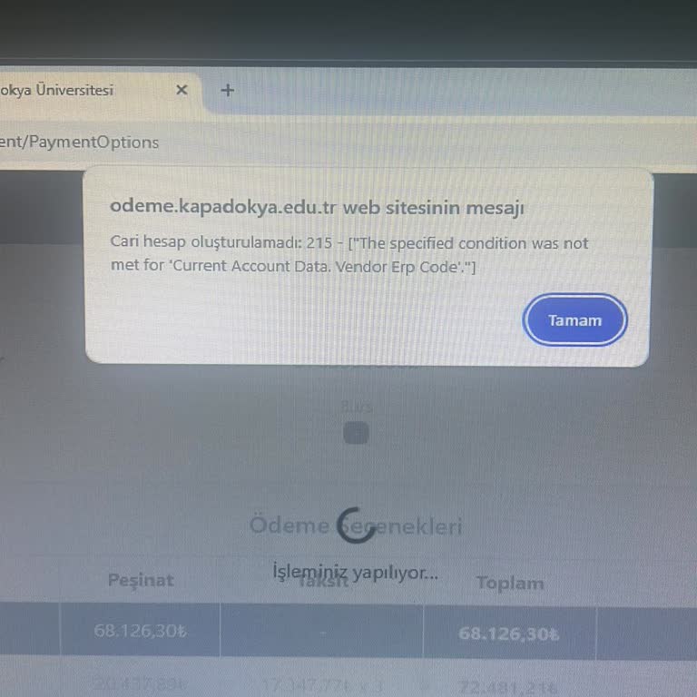 Kapadokya Üniversitesi Kayıt Ve Ödeme Sorunu 11 Gündür Çözülemiyor