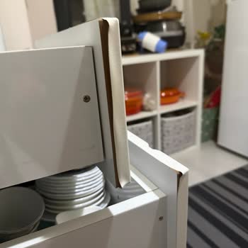Kumtel Ankastre Fırın Mutfak Dolaplarının Kaplamasını Kaldırdı!