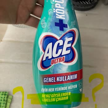 Ace Ultra Köpük İlk Kullanımda Tişörtümü Mahvetti Migros Sessiz Kaldı
