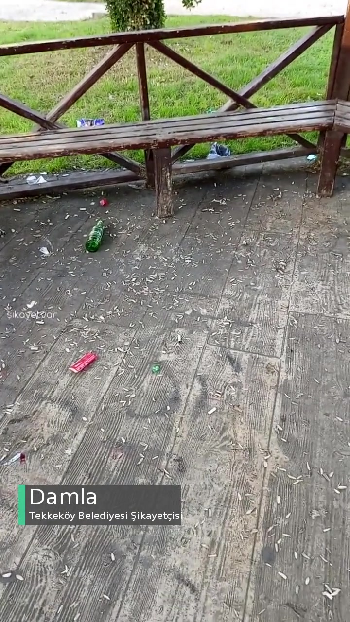 Samsun Tekkeköy Belediyesi Kaykay Parkı Sürekli Çöp İçerisinde! videonun kapak resmi