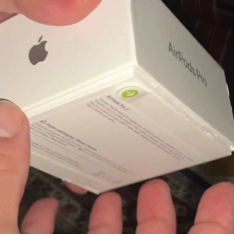 Açılmış Ve Güvenlik Etiketi Yırtılmış Airpods Pro 3 Gönderildi
