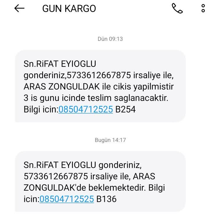 Onayım Olmadan Adıma Kargo Gönderilmesi Ve Yanlış Ürün Teslimatı