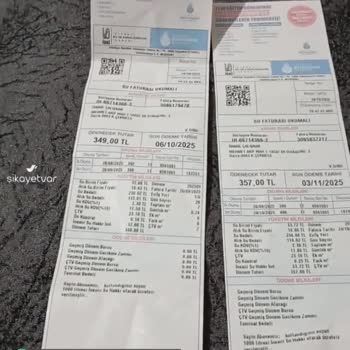 İSKİ Her Ay Zam Yapıyor Su Faturalarına!