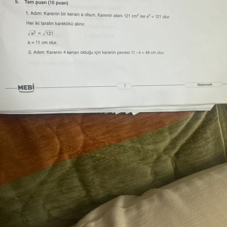 Yanlış Cevap Öğrencileri Yanıltıyor: Yazılı Materyalde Hata!