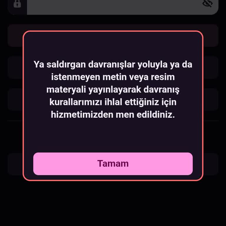 Haksız Yere Asıl Hesabımın Banlanması