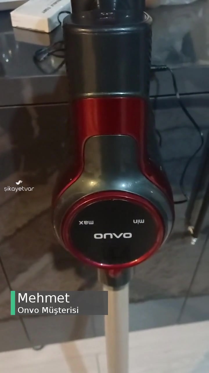 F1 Hatası Onvo Dikey Süpürge videonun kapak resmi