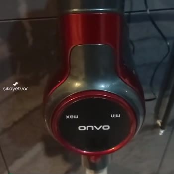 F1 Hatası Onvo Dikey Süpürge