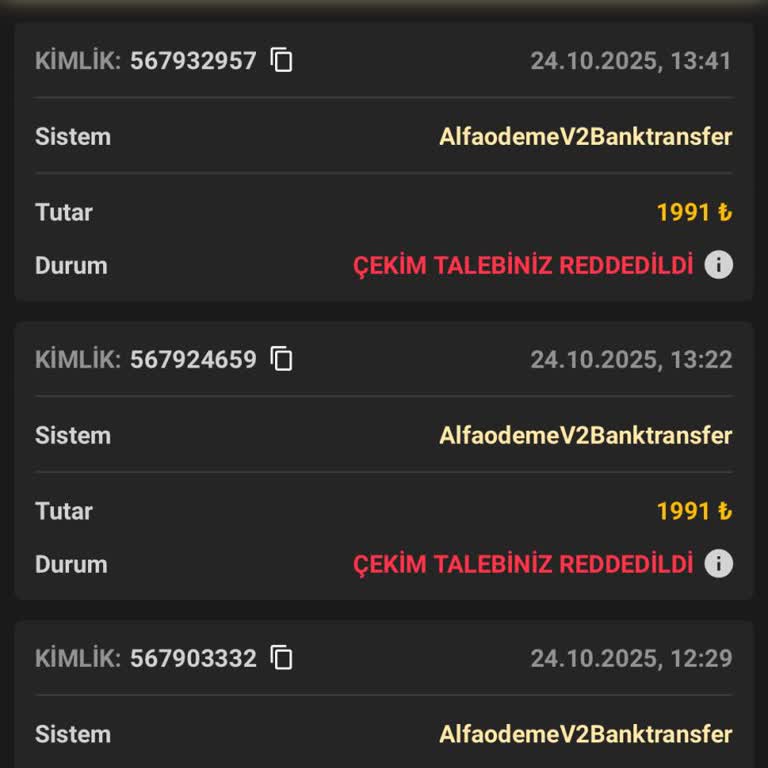 Wbahis Kendi Yatırdığım Bakiyenin Çekilmesine Sürekli Engel Konuluyor