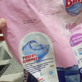 Bingo Toz Deterjan Temizlik Ve Köpürme Sorunu, Ürünün Sahte Olabileceği Şüphesi