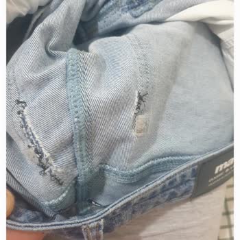 Mavi Pantolonun Dikişleri Kısa Sürede Söküldü, Çözüm Bekliyorum
