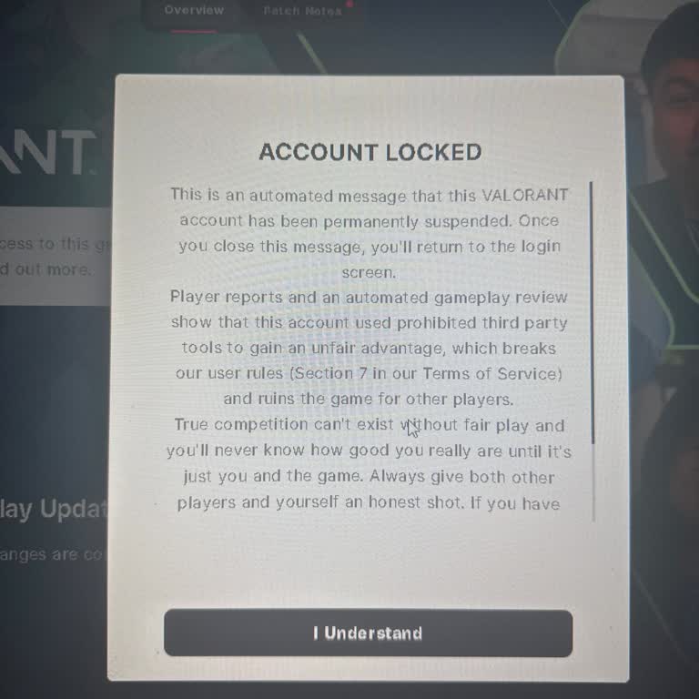 Valorant Hesabım Haksız Yere Süresiz Kısıtlandı, Mağduriyetimin Giderilmesini İstiyorum