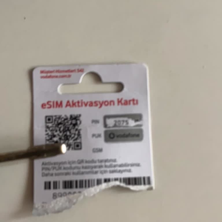 Vodafone Bayisinde Esım Aktivasyonu Sorunu Ve Çifte Ücretlendirme Mağduriyeti