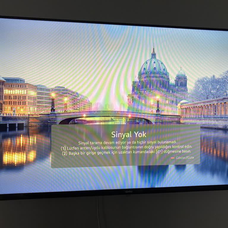 Garanti Kapsamındaki Simfer TV'de Sinyal Sorunu Ve Yetersiz Servis Desteği