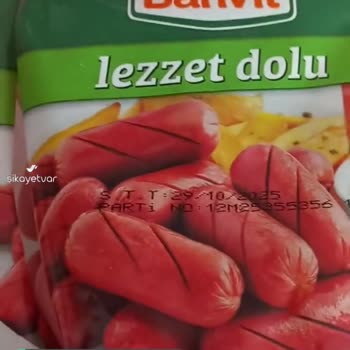 Banvit Sosis Bozulması, Daha Tarihi Geçmemiş