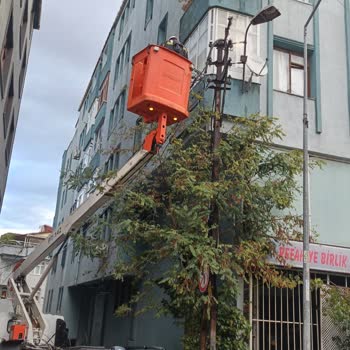 Yağışlı Havada Elektrik Direğinde Güvenlik Riski Ve Yetersiz Müdahale