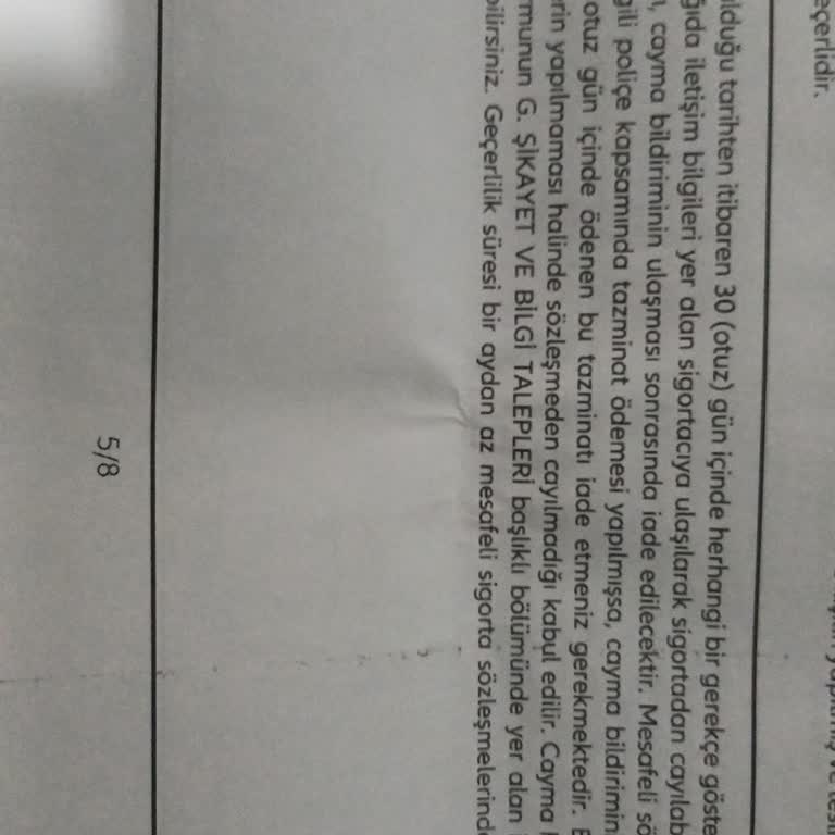 Ev Sigortası İptali Sonrası Ücret İadesi Yapılmıyor
