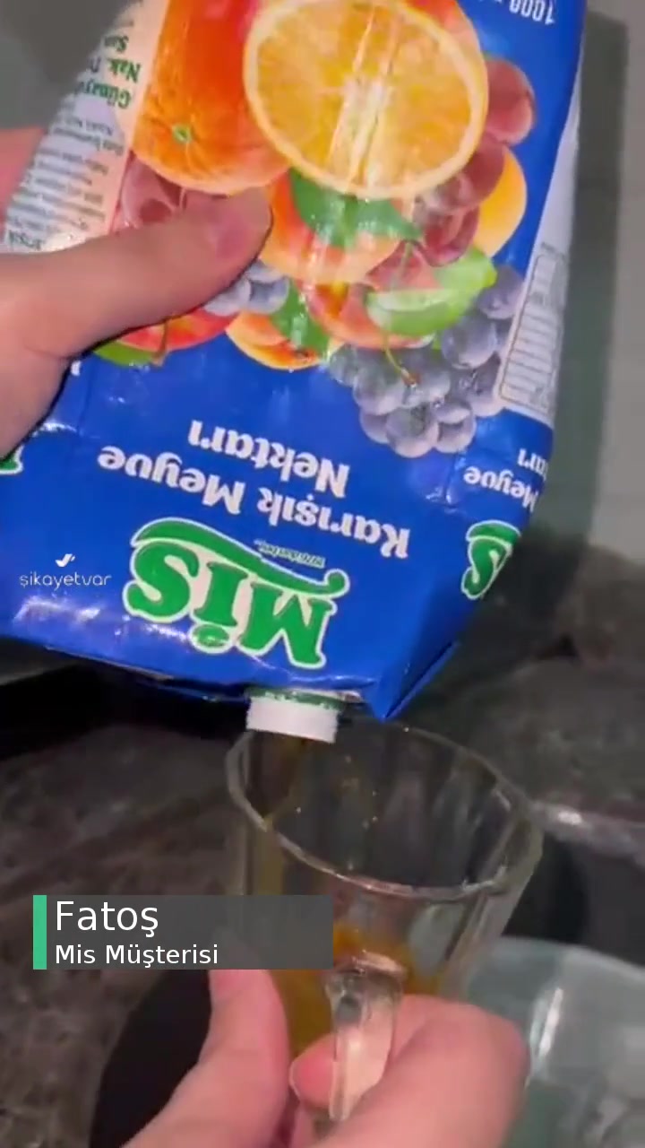 Mis Meyve Suyundan Yabancı Cisim Çıktı! videonun kapak resmi