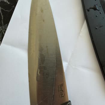 Tefal Paslanmaz Çelik Bıçakta Kısa Sürede Pas Lekeleri Oluştu