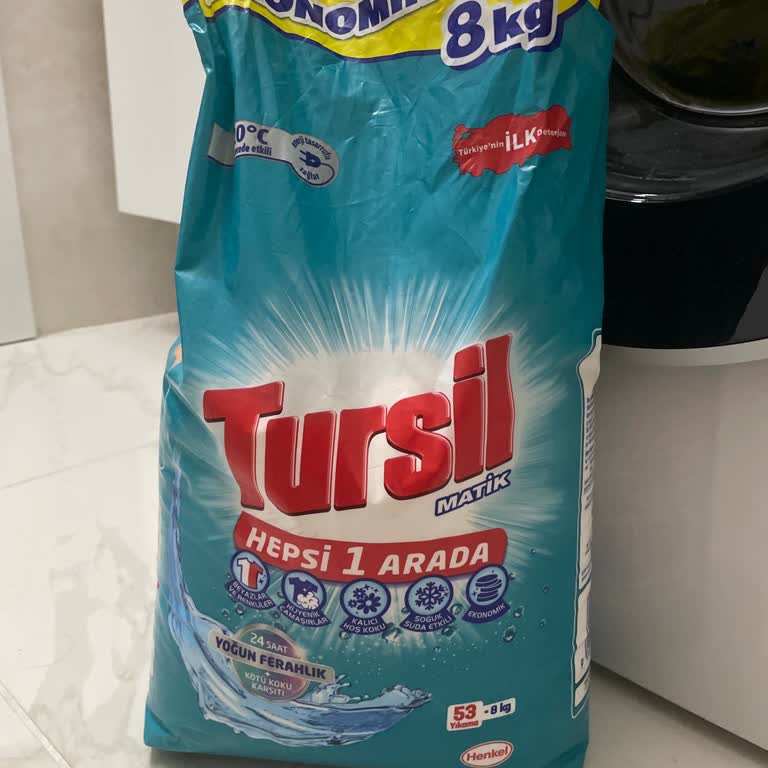 Tursil Matik Deterjan Çamaşırları Temizlemiyor Ve Köpürmüyor