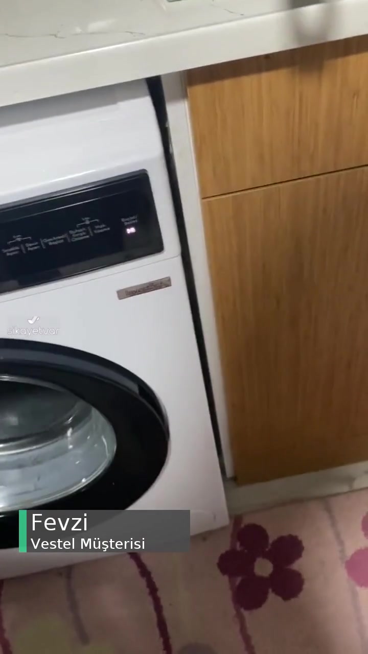 Vestel Çamaşır Makinesi Sesli Sallantılı Çalışıyor videonun kapak resmi