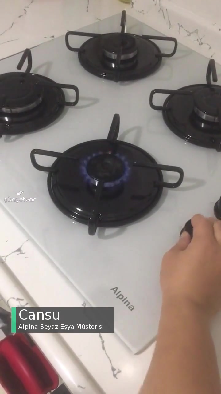Alpina Ocak Sorunlu Gaz Musluğu Tamiri Yapıldı Fakat Şu Anda Çakmak Sorunlu! videonun kapak resmi