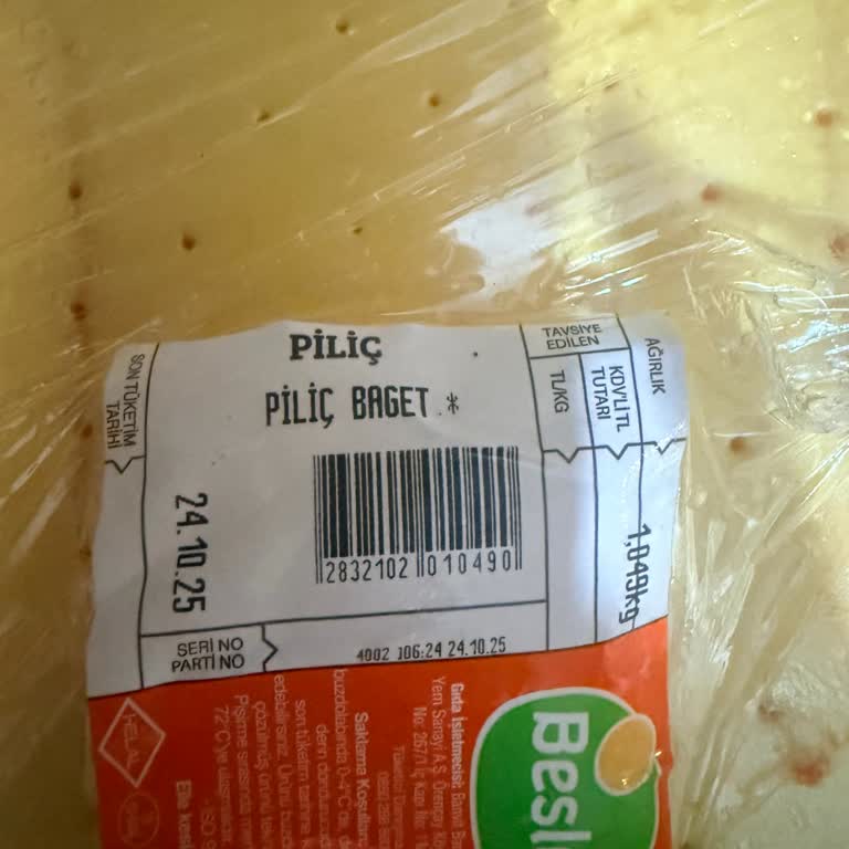 A101 Satın Aldığım Tavuk Baget Ürününde Yoğun Deterjan Kokusu Ve Tüketim Sorunu