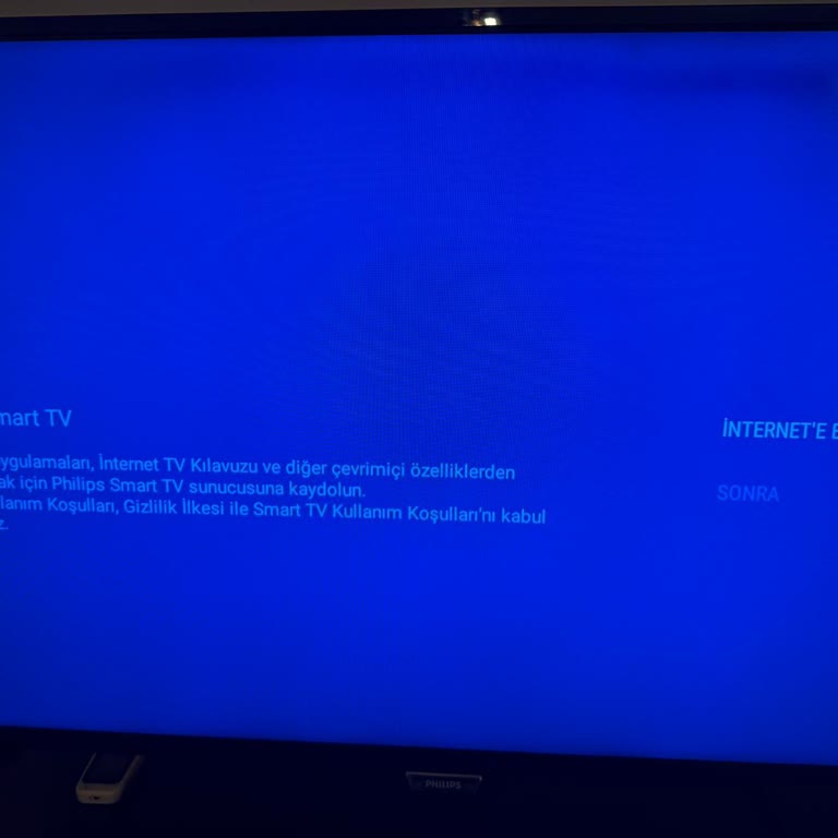 Philips TV Yazılım Güncellemesi Sonrası Oturum Açma Sorunu Ve Uygulamalara Erişememe