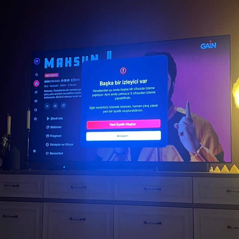 Gain TV Ve Mobil Uygulamada Üyelik Sonrası İçeriklere Erişemiyorum, Destek Alamıyorum