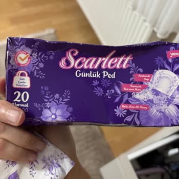 Günlük Pedlerde Yapışma ve Kullanım Sorunu Hakkında Şikayet