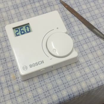 Bosch El Termostatı Kısa Sürede Kırıldı Dayanıklılık Hayal Kırıklığına Uğrattı