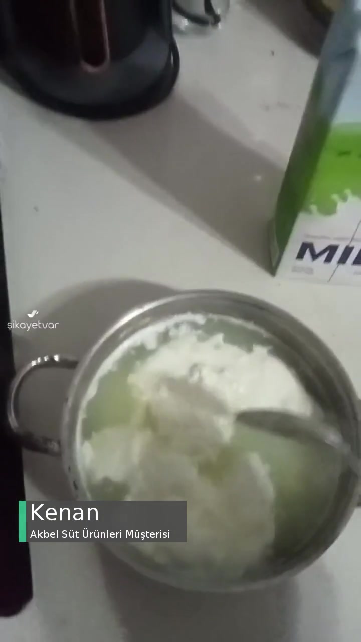 Akbel Süt Ürünleri Sizi Şikayet Edeceğim videonun kapak resmi