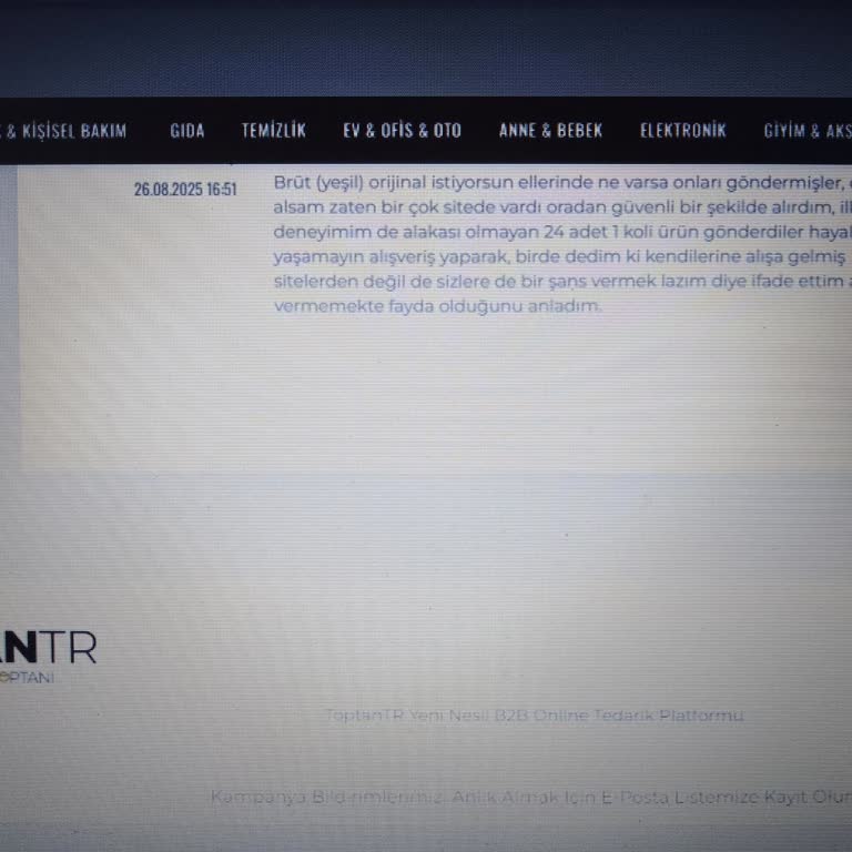 Yanlış Ürün Gönderimi Ve İade Talebimin Reddedilmesi Mağduriyeti