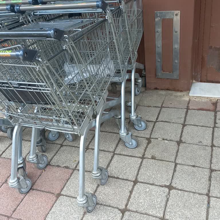 Market Arabalarının Bina Girişine Bırakılması Ve Sorunun Çözülmemesi