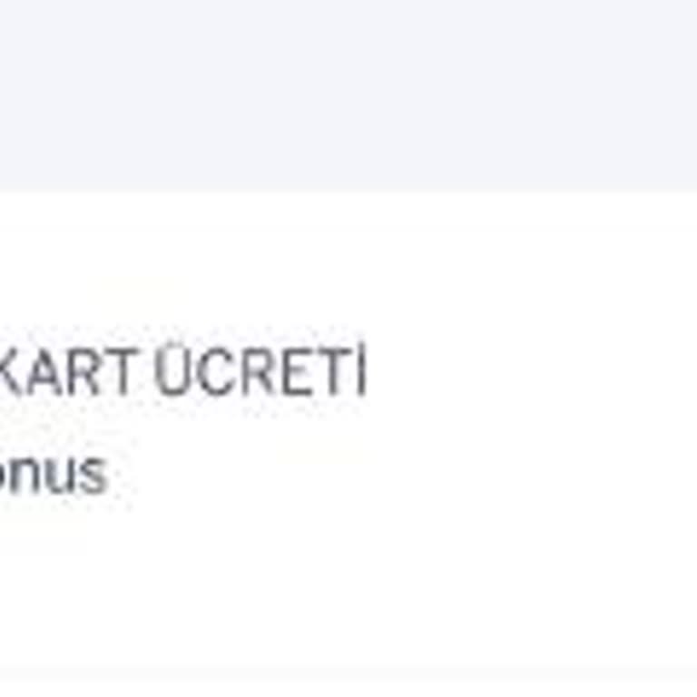 Garanti BBVA Kartımdan Kesilen Yıllık Aidatın İadesini İstiyorum