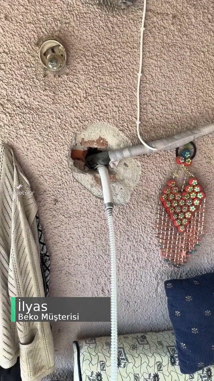 Beko Klima Kurulumunda Yapılan Hatalı Montaj videonun kapak resmi