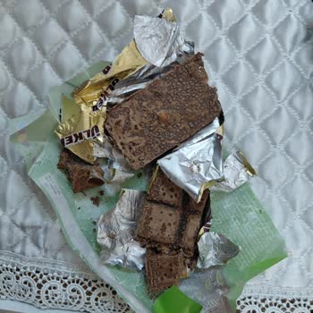 Aldığım Ülker Antep Fıstıklı Çikolata Bozuk Çıktı, Ürün Değişimi Talep Ediyorum