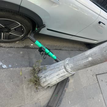 Scooter Çarpması Sonucu Araçta Oluşan Zararın Karşılanmaması