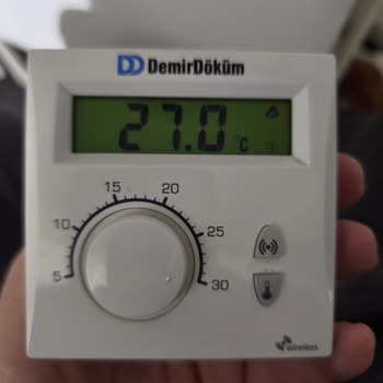 Termostat Pil Kapağı Kırıldı Yedek Parça Temin Edilemiyor